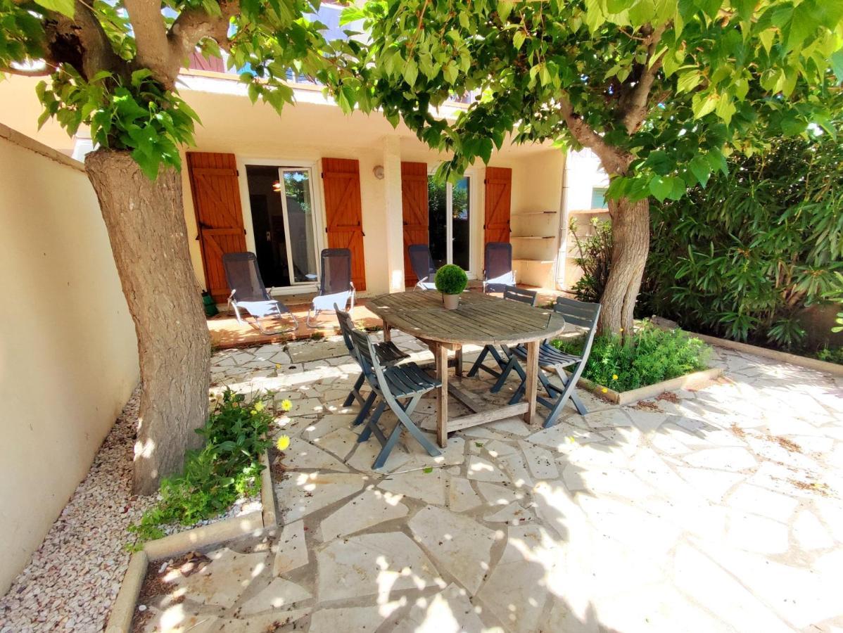 Appartement Calme Avec Jardin Privatif - 3 - Canet-en-Roussillon Exteriör bild