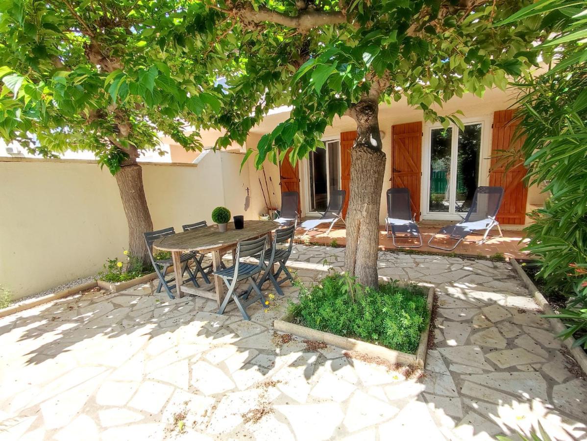Appartement Calme Avec Jardin Privatif - 3 - Canet-en-Roussillon Exteriör bild
